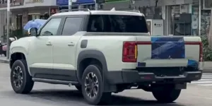 BYD'nin Pikap Aracı Çin'de Farklı Bir Görünümle Görüntülendi