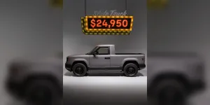 Slate Auto'nun elektrikli pikabı 24.950 dolardan satışa çıkıyor: 205 mil menzil