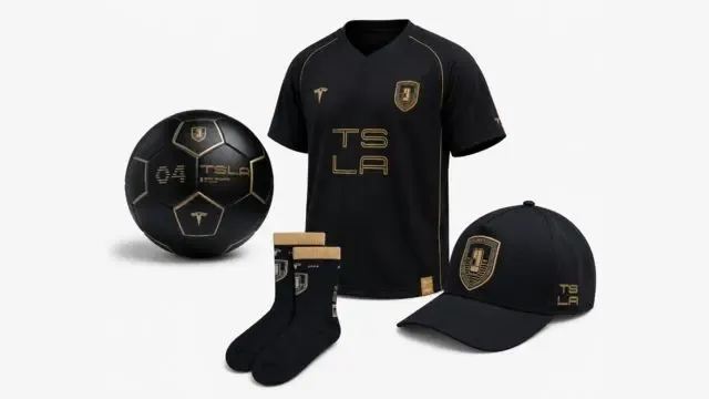 Tesla FC Futbol Koleksiyonu Satışta: Top, Forma ve Çorap