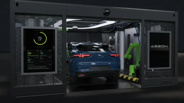 Robotaksiler Boş Kilometre Sorununa Çözüm: Aseon Labs'ten Otopark Boyutunda Otonom Podlar