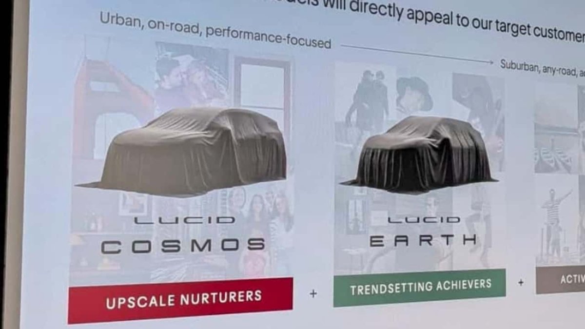 Lucid Cosmos, Tesla Model Y ve Rivian R2'den Daha Uzun Menzile Sahip Olacak