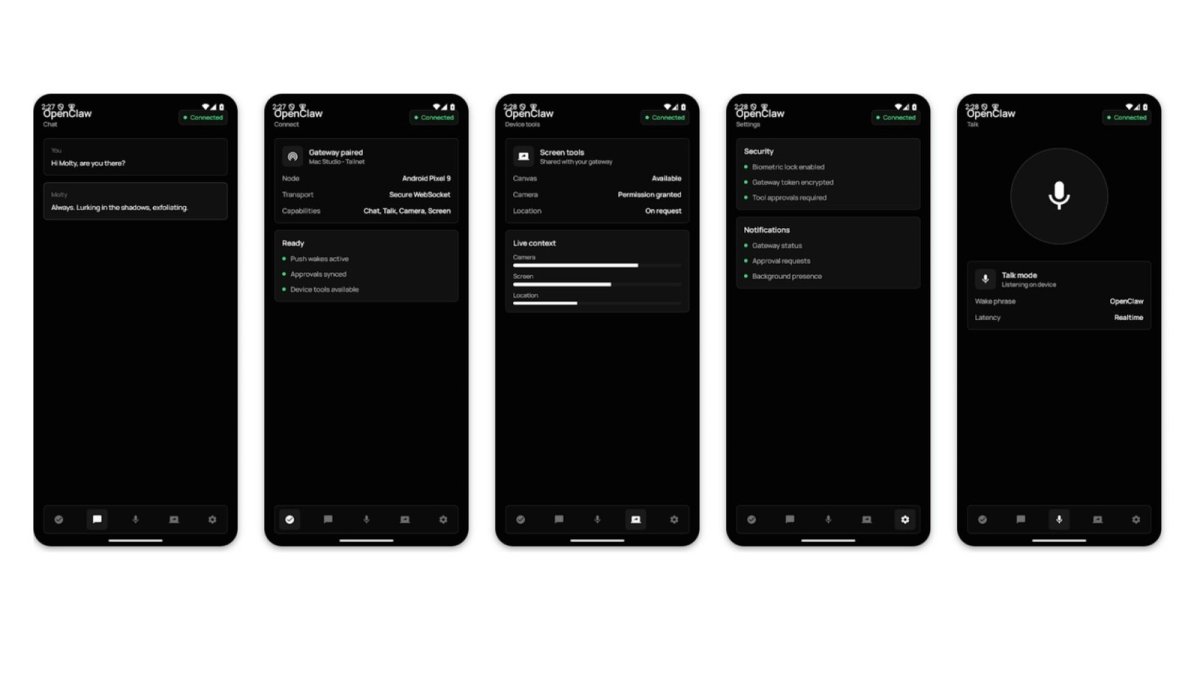 Artık iOS ve Android Telefonlar için OpenClaw Uygulaması Var