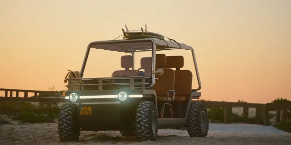 Amble'dan Trafiğe Çıkabilen Eğlenceli Elektrikli Buggy: Amble One