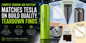 Çin'in Sodyum-İyon Pili, Üretim Kalitesinde Tesla'yı Yakaladı
