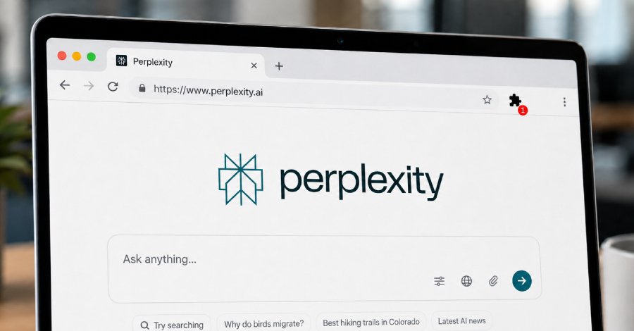 Kötü Amaçlı Perplexity Chrome Eklentisi Aramaları ve Adres Çubuğu Girişlerini Ele Geçirdi