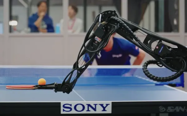 Video Cuma: Robot mu Kazanır, Profesyonel Pinpon Oyuncusu mu?