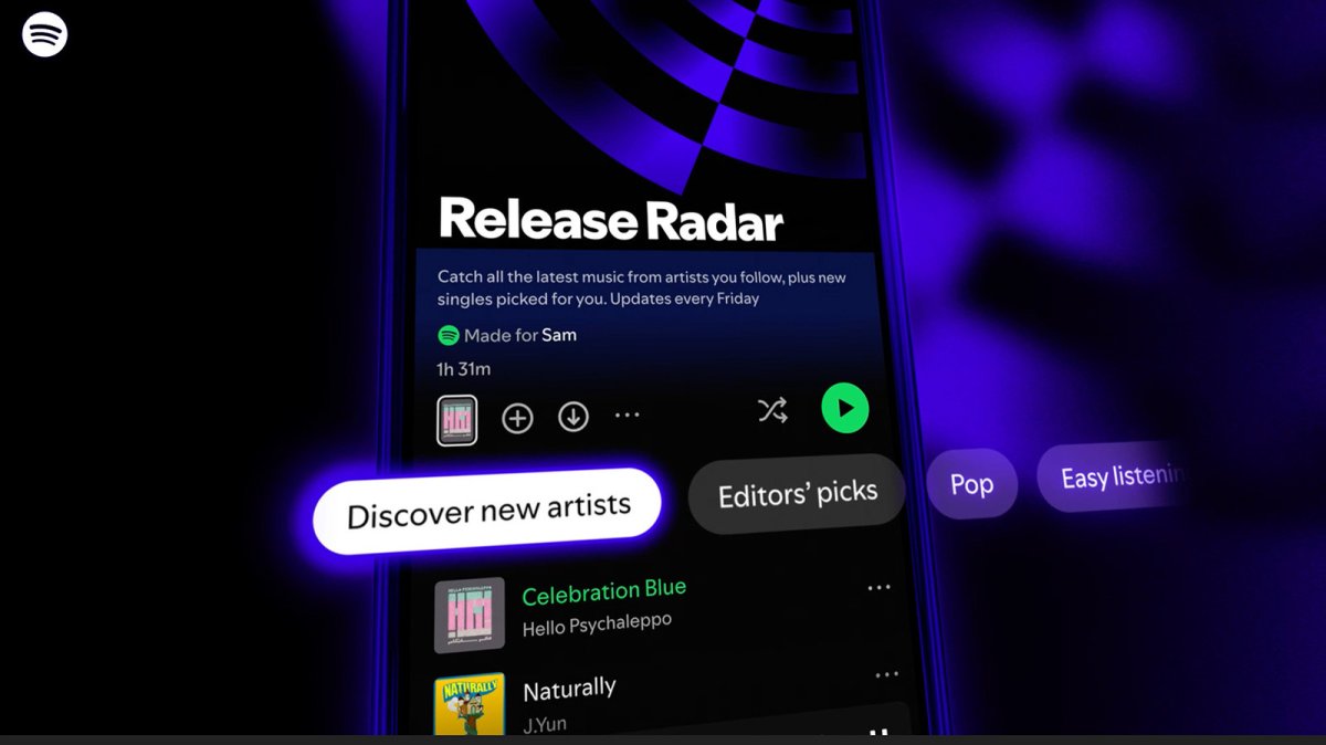 Spotify Release Radar'a Yeni Kişiselleştirme Seçenekleri Geldi