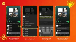 Spotify'dan Kullanıcılara Şarkılara Anı Ekleyebilecekleri 'Kullanıcı Notları' Özelliği