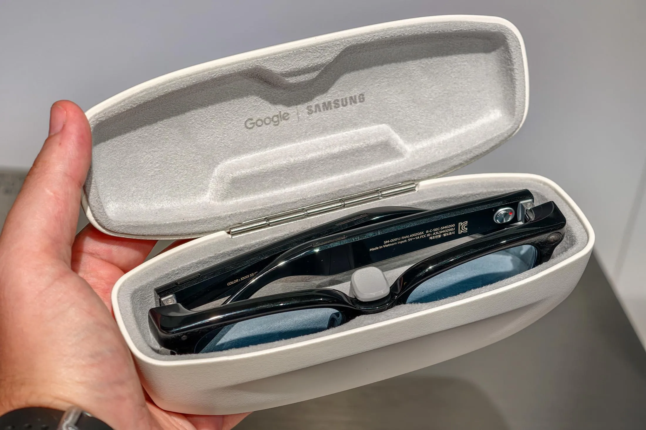 Samsung akıllı gözlük tasarımı