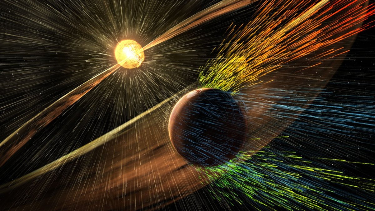 NASA'nın MAVEN'i Mars'taki Auroralara Yeni Bir Bakış Açısı Getiriyor
