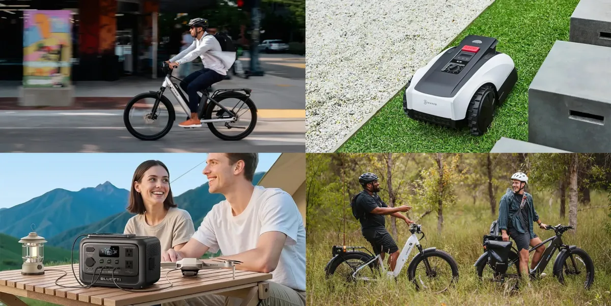 Segway Myon Akıllı E-Bike İlk İndirimde 1.550 Dolara, ECOVACS Goat O1000 RTK Robot Çim Biçme Makinesi Paketi 699 Dolara, Lectric, Bluetti ve Daha Fazlası