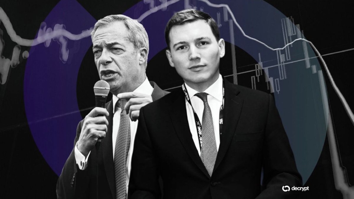 Farage'ın Sabıkalı Destekçisi Cottrell'in Polymarket Hesabına 8.8 Milyon Dolarlık Kripto Para Akışı