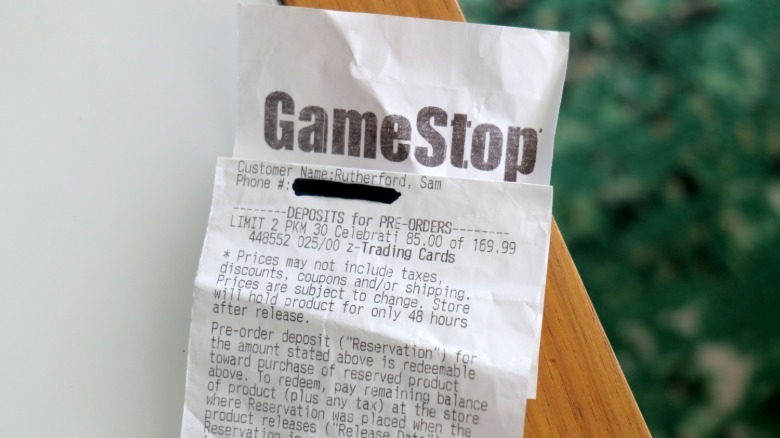 GameStop'ta 170 dolarlık Pokémon ETB makbuzu