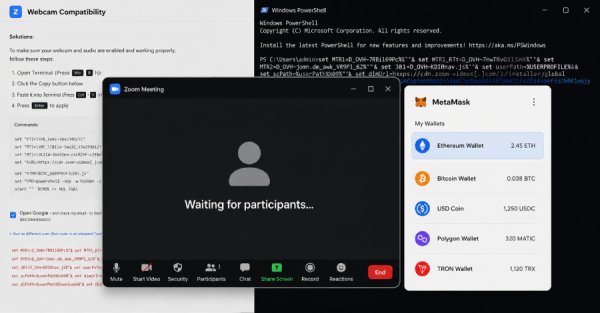 BlueNoroff'un Zoom Phishing Kiti: Kripto Cüzdanlarını Hedef Almadan Önce Profilliyor