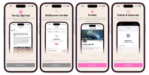 HyperTexting Uygulaması, Açık Web'i Kaydırılabilir Sosyal Medya Benzeri Bir Besleme Haline Getiriyor