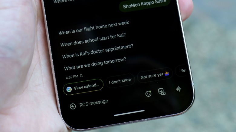 Magic Cue özelliğinin Pixel 10 Pro'da bilgi bulması