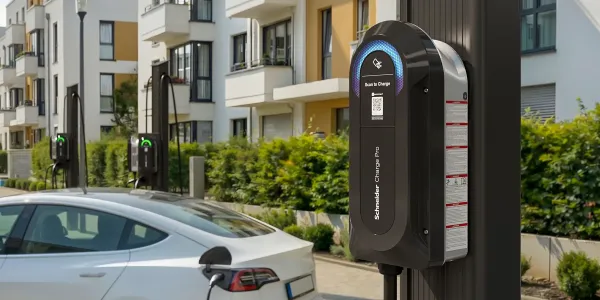 Schneider Electric'in Güncellenen Uygulamasız EV Şarj Cihazı Artık NACS Desteğiyle Geliyor