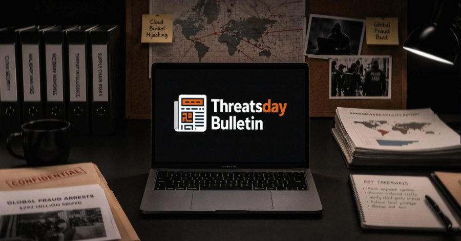 ThreatsDay: Bulut Depolama Ele Geçirme, Windows Ayrıcalık Yükseltme Zinciri, Küresel Dolandırıcılık Operasyonu ve 17 Hikaye Daha