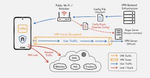 281 Ücretsiz Android VPN Uygulaması Üzerinde Yapılan Araştırma: Trafik Sızıntıları, Şifrelenmemiş Veri ve İzleme Tespit Edildi