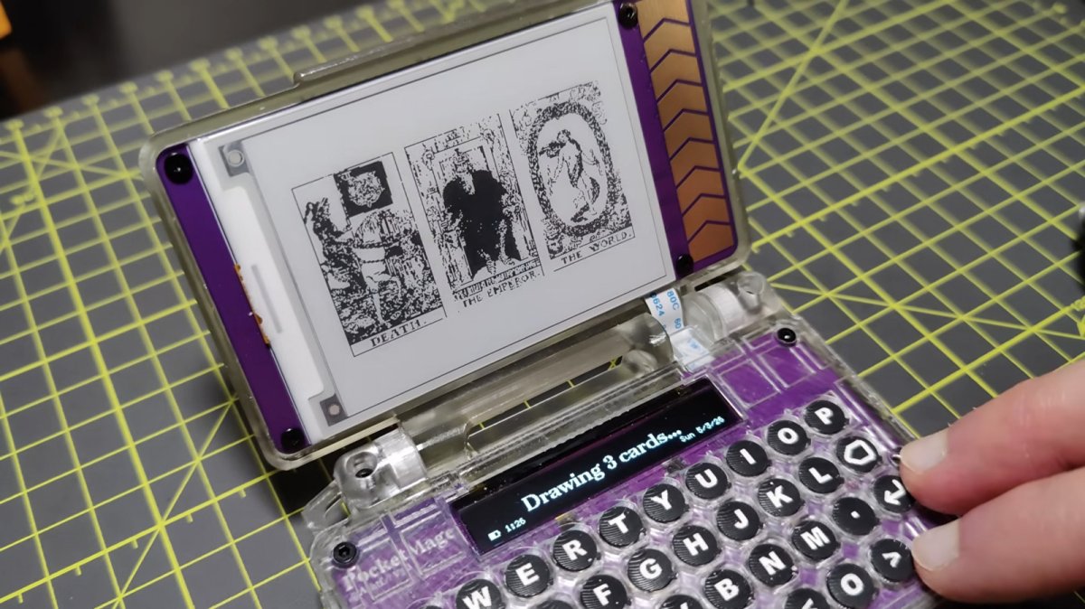 PocketMage: Büyücülere Takıntılı E Ink Dijital Asistan