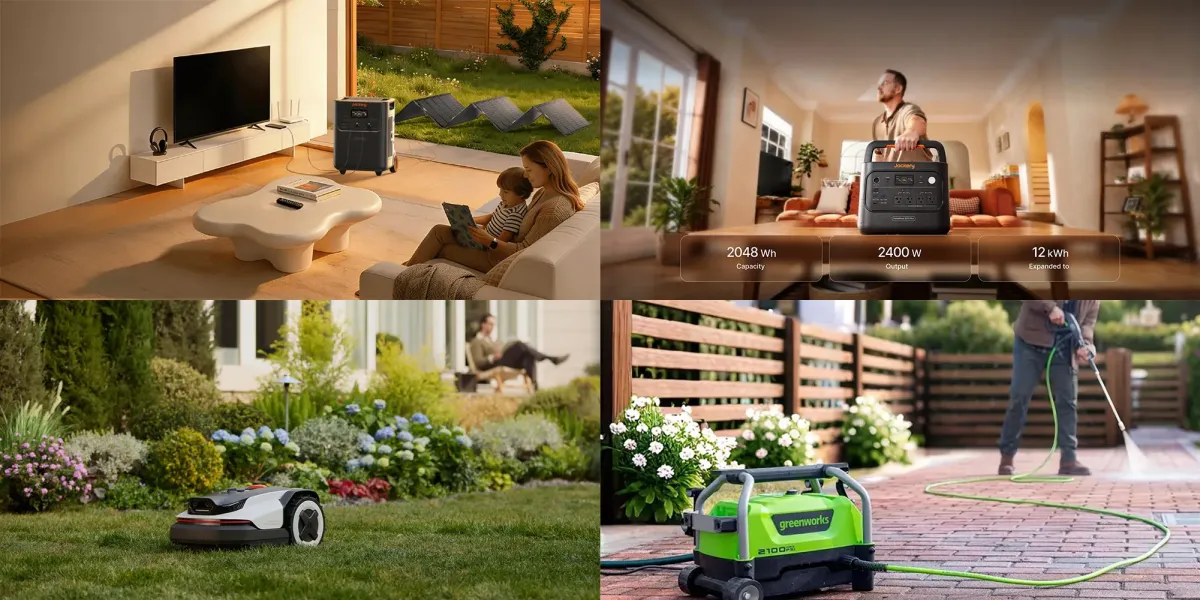 Jackery Power Station'larında 1.450 Dolara Varan Büyük İndirim: Roborock ve Greenworks Fırsatları da Cazip