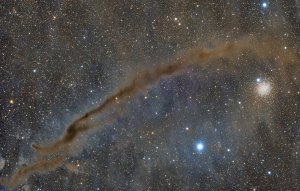 NGC 4372 ve Karanlık Doodad Bulutsusu