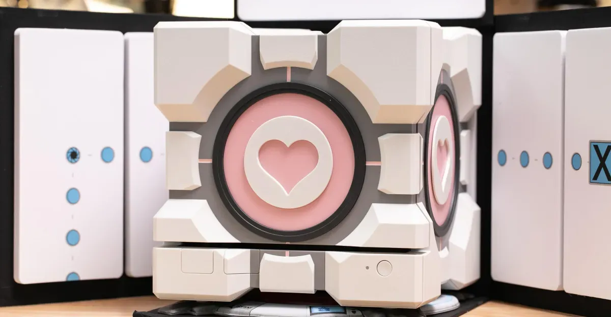 Küp Bir Yalandı: Dbrand Companion Cube'un İmha Edilmeden Önceki Yakın Plan Görüntüleri