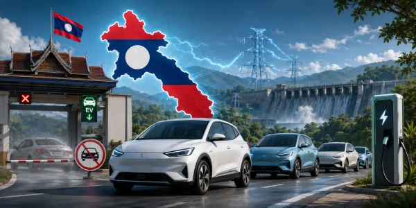 Laos, Benzinli Araç İthalatını Yasaklayarak Bir Anda Tamamen Elektrikli Araçlara Geçti
