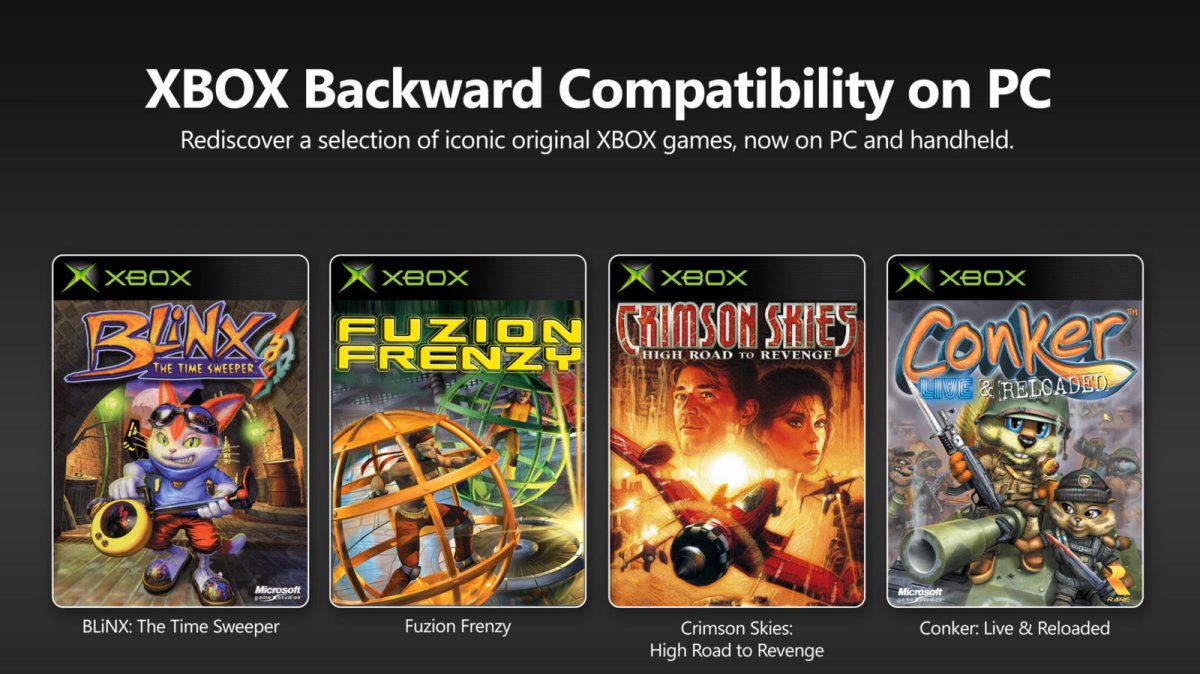 Xbox, Orijinal Konsol Oyunlarını PC'ye Getiriyor