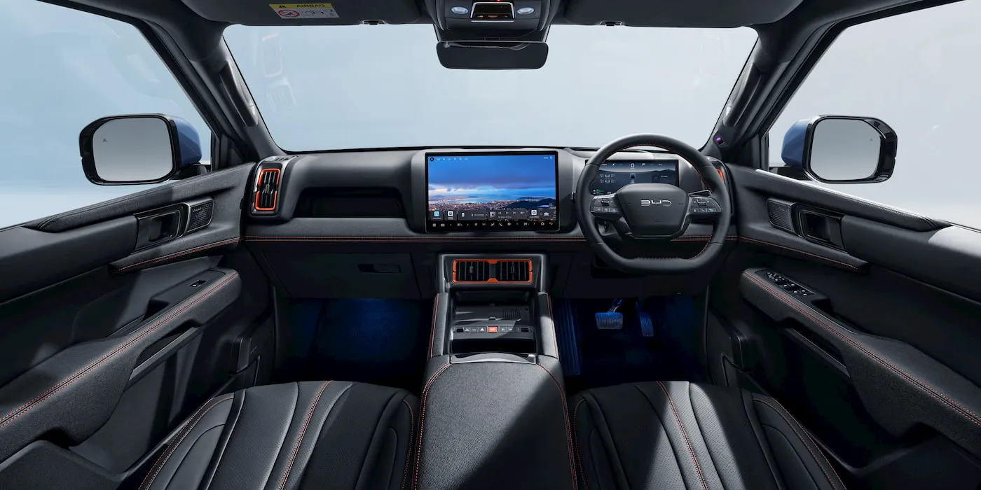 BYD-Shark-pickup-interior-UK