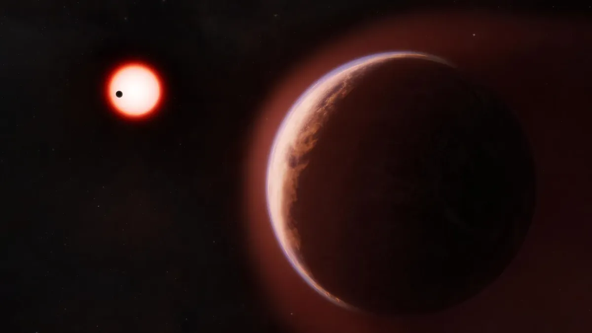 Gökbilimciler, Yaşanabilir Kuşaktaki Kayalık Dünyada Atmosfer Keşfetti