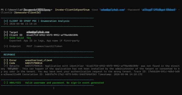 Saldırganlar OAuth İstemci Kimliği Sahtekarlığıyla Çalıntı Microsoft Entra Şifrelerini Test Ediyor
