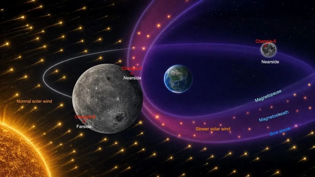 Chang'e-6, Güneş Rüzgarının Ay'ın İki Yüzüne Neden Farklı Çarptığını Ortaya Çıkardı