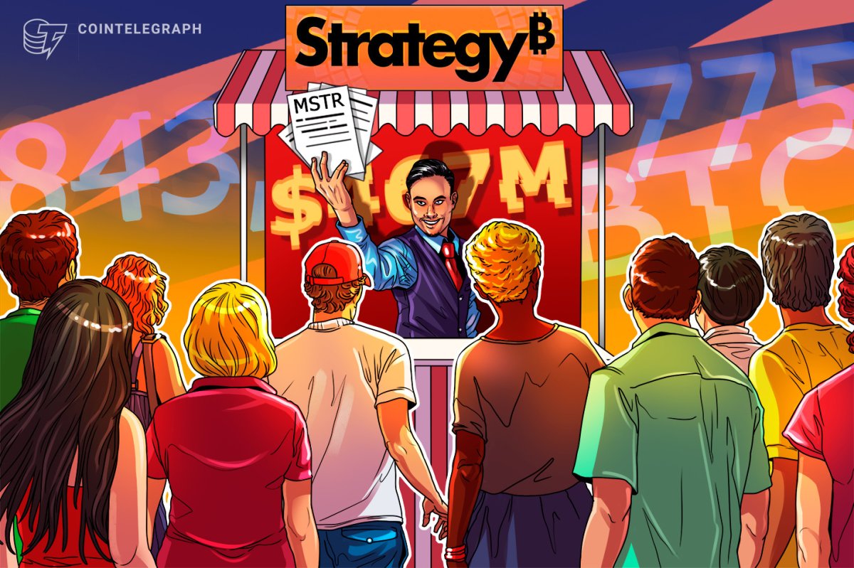 Strategy 467 Milyon Dolarlık MSTR Hisselerini Sattı, 843.775 BTC Stokunu Değişmedi