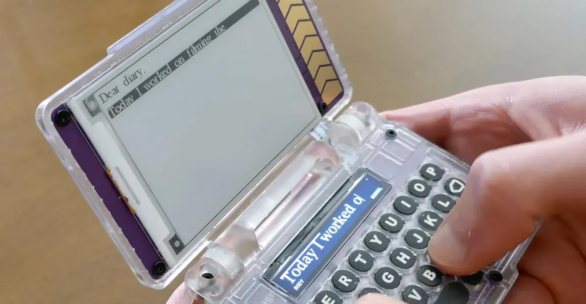PocketMage, E-Mürekkep Ekranıyla PDA'yı Yeniden Canlandırıyor