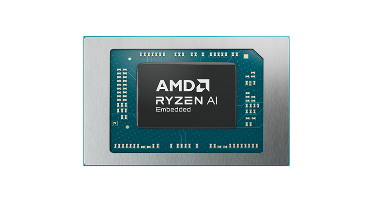 AMD Ryzen SOM üstten görünüm