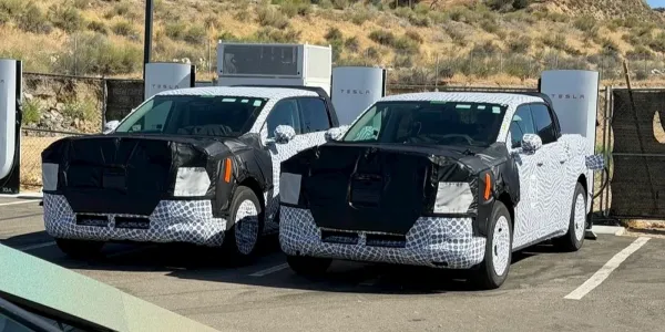 Ford'un Yeni Elektrikli Pikabı Tesla Supercharger'da Görüntülendi