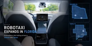 Tesla, Tampa ve Orlando'da Robotaxi Hizmetini Başlattı: Austin'deki Filo Sadece 17 Araçla Tıkanmış Durumda