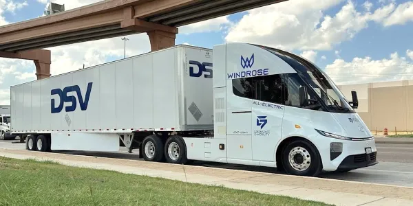 Windrose, Teksas'ın I-35 Koridorunda 10 Elektrikli Tır Konuşlandıracak