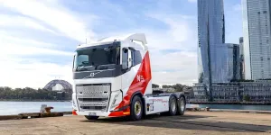 Avustralya'da İlk Volvo FH Elektrikli Kamyon Göreve Başladı