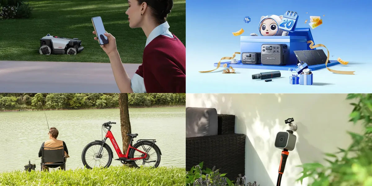Roborock RockMow X120H LiDAR AWD Robot Çim Biçme Makinesine 699 Dolar İndirim, Bluetti Üye Günü Kampanyası, Velotric E-Bisikletler ve Daha Fazlası
