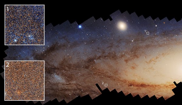 Hubble'dan Andromeda Galaksisi'nde Yıldız Oluşumunun Yavaşladığına Dair Yeni Bulgular