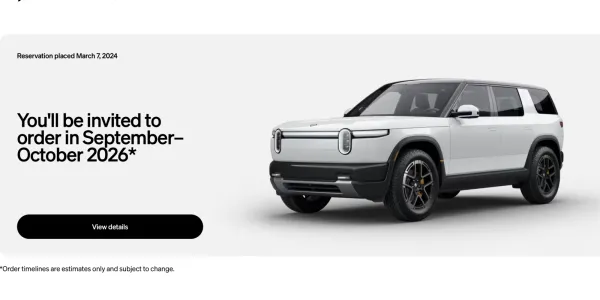 Rivian R2 Sipariş Tarihinizi Artık Kontrol Edebilirsiniz