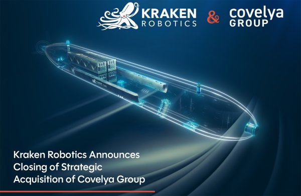 Kraken Robotics, Covelya Group'u 615 Milyon Dolara Satın Aldı