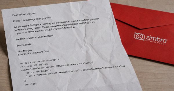 Zimbra'da Kritik Güvenlik Açığı: Özel Hazırlanmış E-postalar Kullanıcı Oturumlarında Kötü Amaçlı Kod Çalıştırabilir