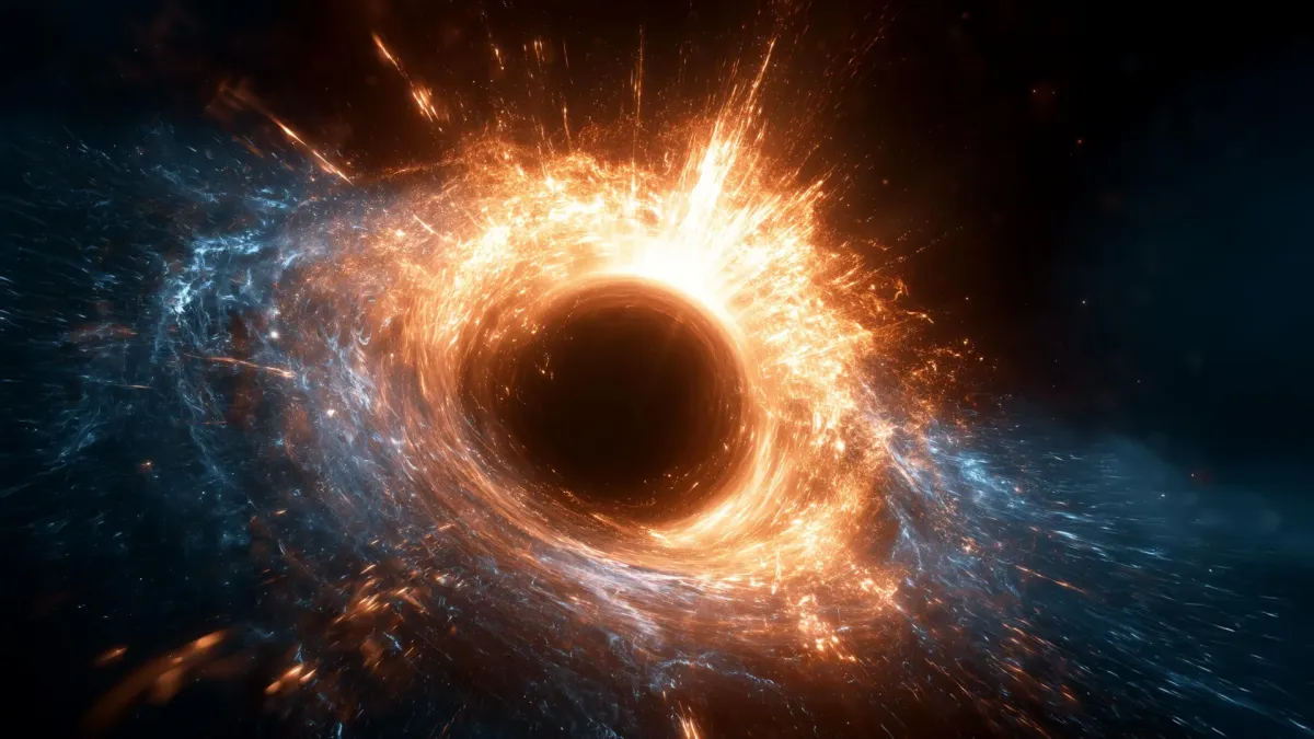 NASA'nın James Webb Teleskobu Süper Kütleli Bir Kara Deliğin Beslenme Anını Yakaladı