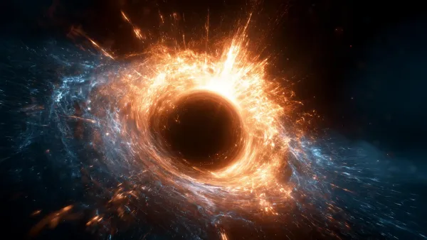 NASA'nın James Webb Teleskobu Süper Kütleli Bir Kara Deliğin Beslenme Anını Yakaladı