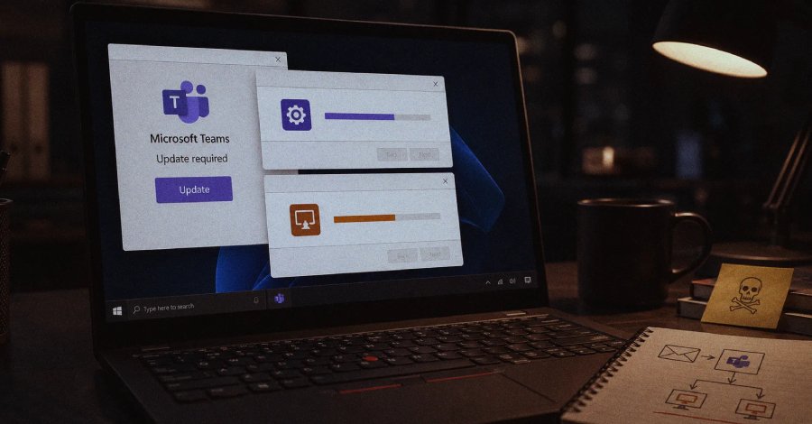 MaviDash Operasyonu: Sahte Teams Güncellemesiyle Level RMM ve ScreenConnect Yükleniyor