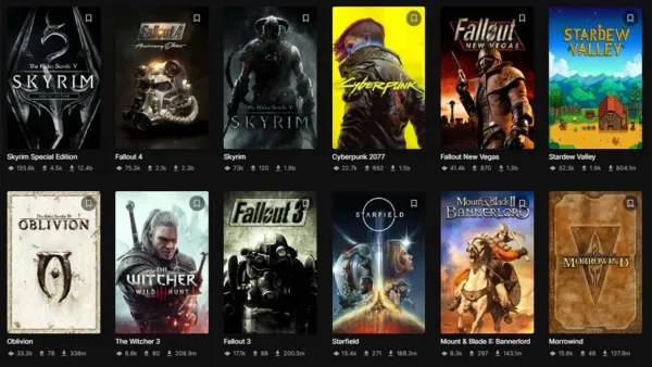 En Büyük Modlama Sitesi Nexus Mods, Mod Kurulumunu Spotify Kadar Kolay Hale Getirmek İstiyor