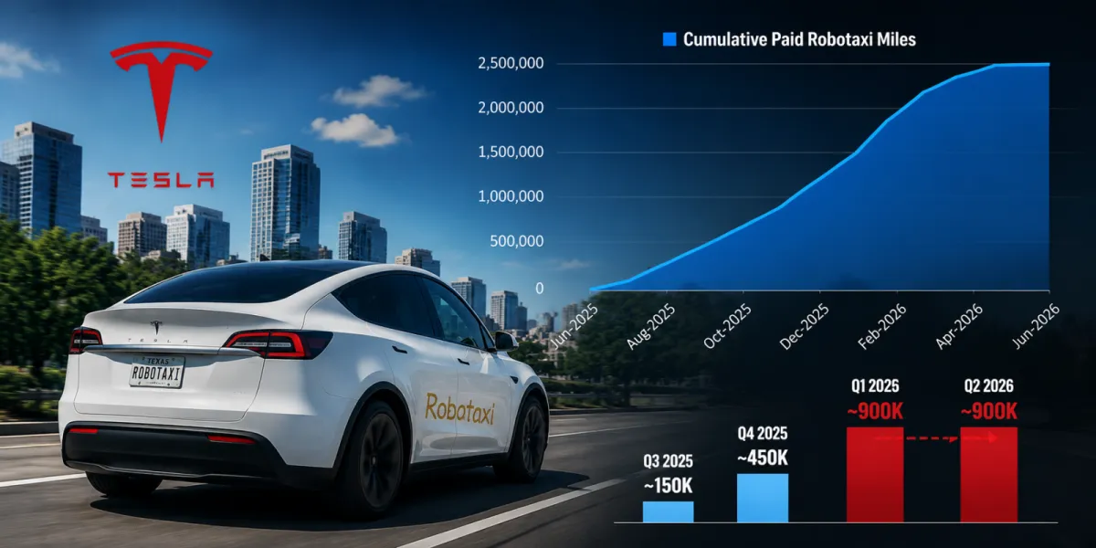 Tesla 'Robotaxi' Genişliyor İddiasında, Kendi Grafiği Yalanlıyor